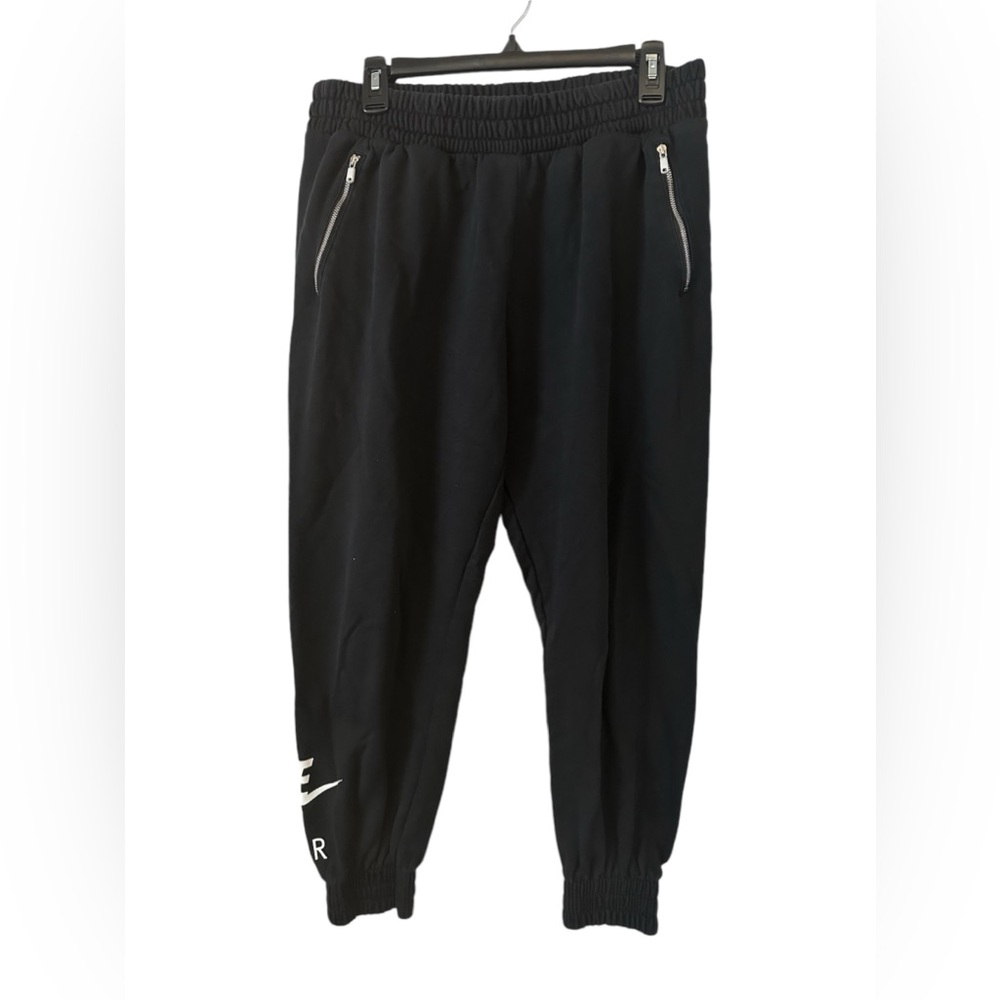 NIKE WOMEN ACTIVEWEAR JOGGINGS REGULAR FIT IN BLACK SIZE LARGE